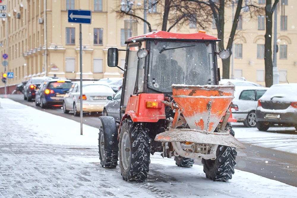 Winterdienst Bereitschaft Fa. Sirua in Luzern effektiv, geeignete Streumittel